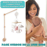 MOBILE MUSIQUE BÉBÉ COMPLET - WOODY