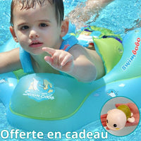 BLUE'FUN™ - BOUÉE POUR BÉBÉ GONFLABLE - tybloo