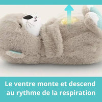 BRUIT BLANC BEBE PELUCHE LOUTRE - TYLOU™ - tybloo